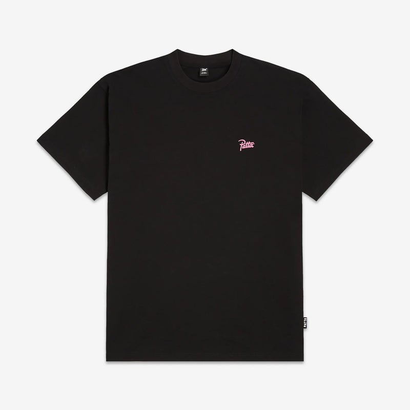 Postcard T-Shirt Black Tees