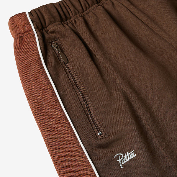 Tricot Straight Track Pants Chestnut Pants