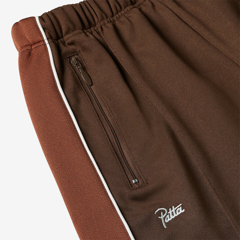Tricot Straight Track Pants Chestnut Pants