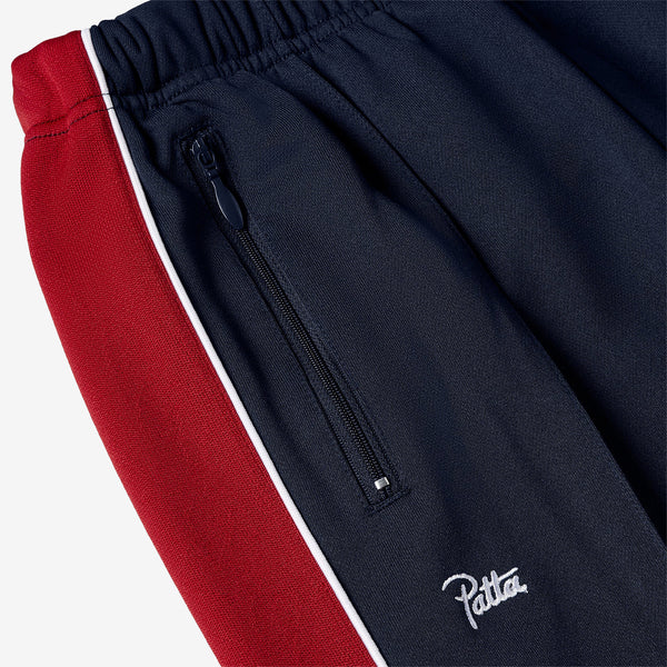Tricot Straight Track Pants Black Iris Pants