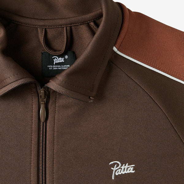 Tricot Track Jacket Chestnut Jackets
