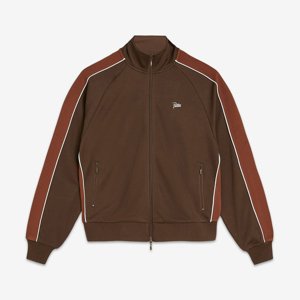 Tricot Track Jacket Chestnut Jackets