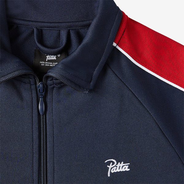 Tricot Track Jacket Black Iris Jackets