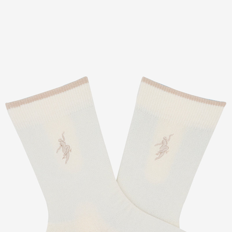 No Complies Forever Business Socks Cloud White Accessories