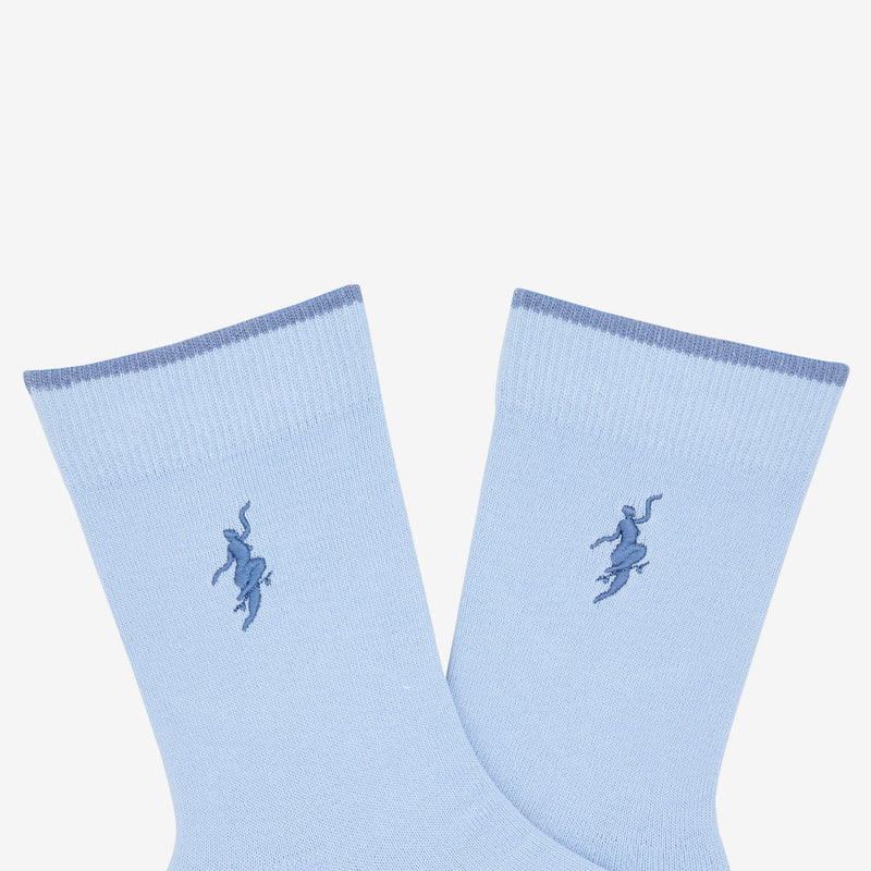 No Complies Forever Business Socks Light Blue Accessories