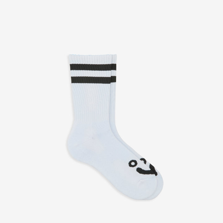 Happy Sad Socks White Front