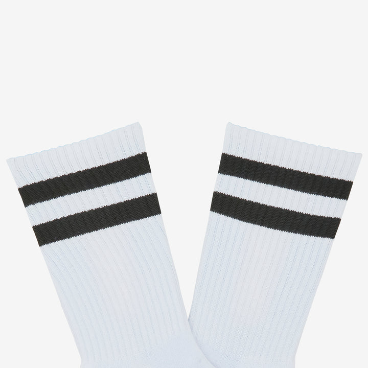 Happy Sad Socks White