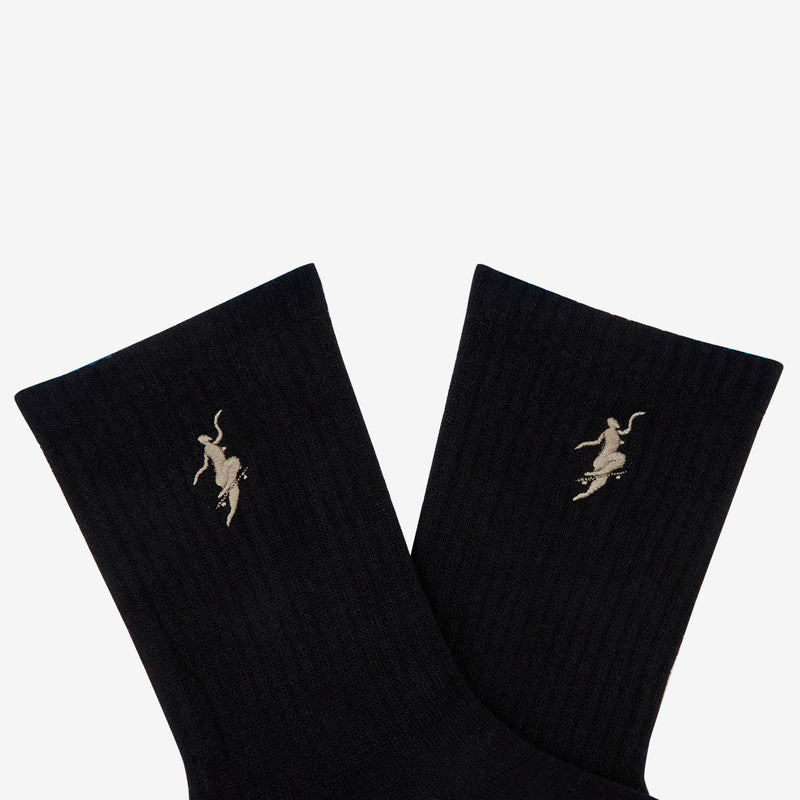 No Comply Socks Black | Brown Accessories