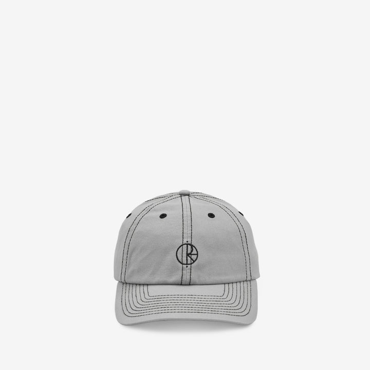 Sai Cap Contrast Washed Grey Front