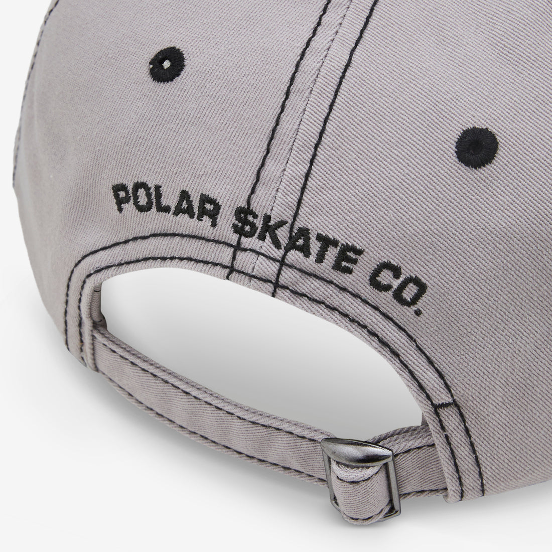 Contrast Sai Cap Washed Grey Headwear