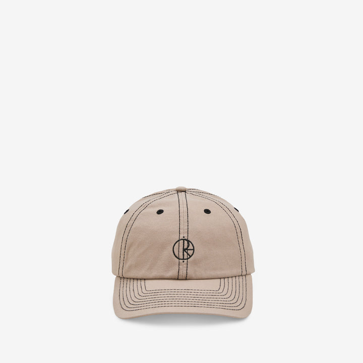 Sai Cap Contrast Washed Taupe Front