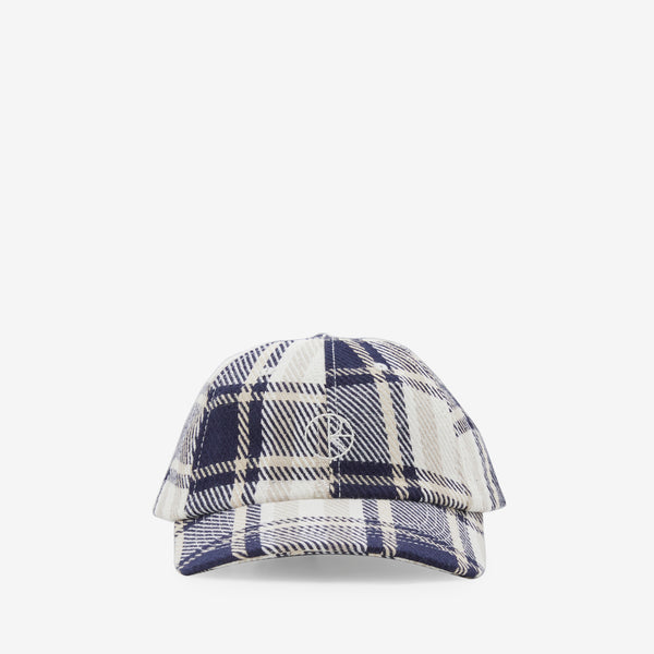 Stroke Logo Flannel Cap Navy