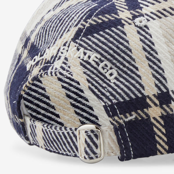 Stroke Logo Flannel Cap Navy