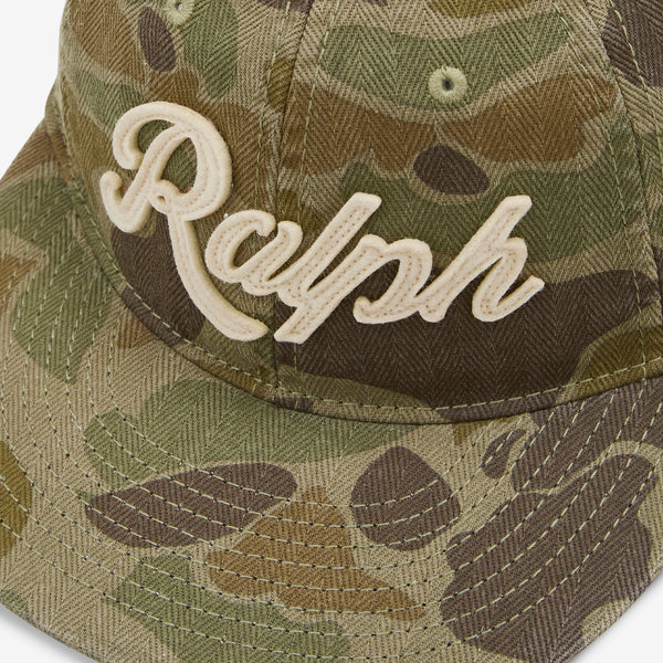 Camo Herringbone Ball Cap Headwear