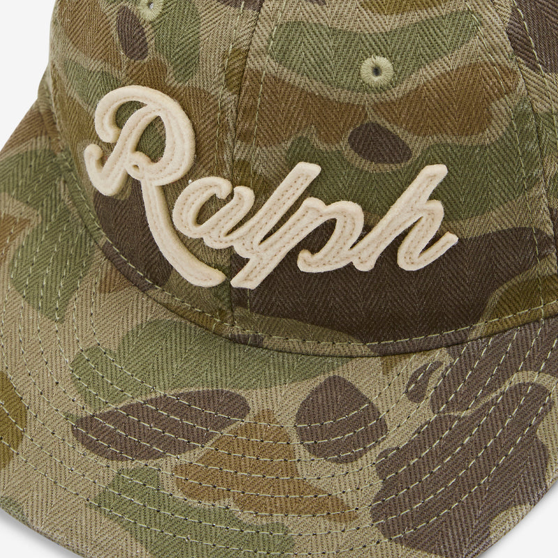 Camo Herringbone Ball Cap Headwear