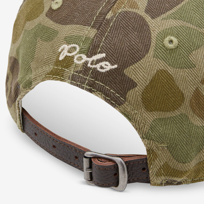 Camo Herringbone Ball Cap Headwear
