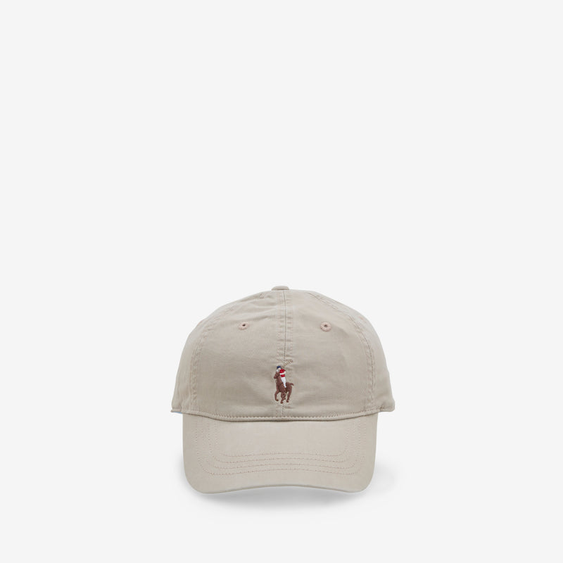 Stretch-Cotton Twill Ball Cap Khaki Tan Headwear