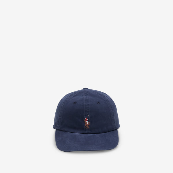 Stretch-Cotton Twill Ball Cap Nautical Ink Headwear