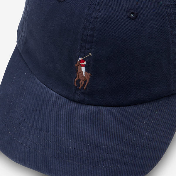 Stretch-Cotton Twill Ball Cap Nautical Ink Headwear