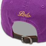 Triple-Pony Twill Ball Cap Purple Dawn