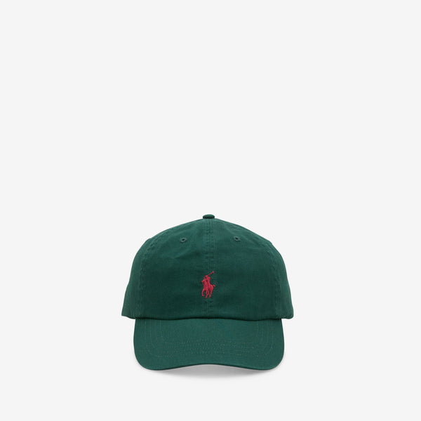 Cotton Chino Ball Cap College Green Headwear