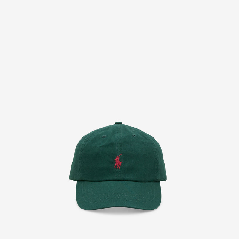 Cotton Chino Ball Cap College Green Headwear