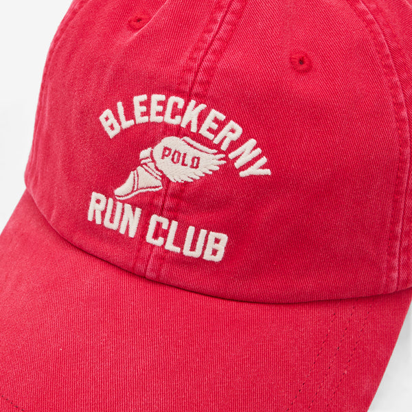 Embroidered Long-Bill Twill Cap RL 2000 Red Headwear