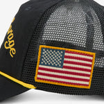 Vintage Trucker Polo Black