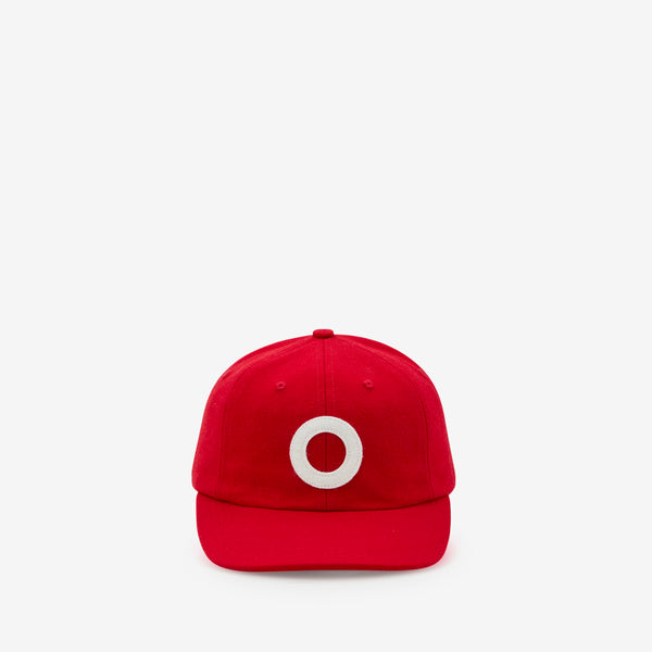 O Sixpanel Hat Haute Red | White Headwear