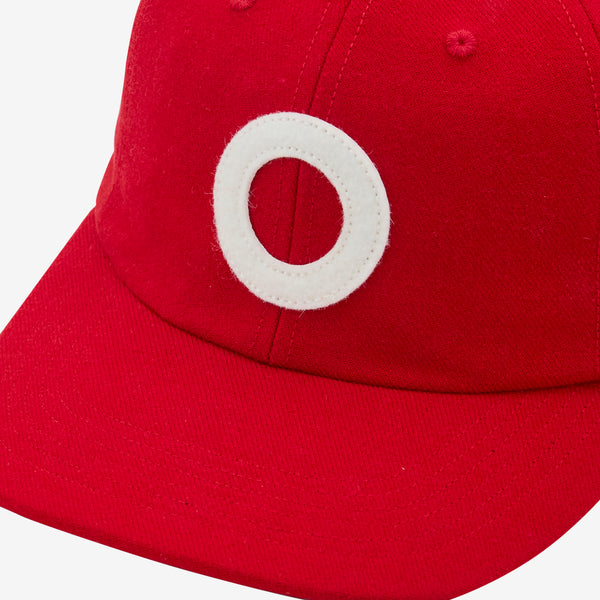 O Sixpanel Hat Haute Red | White Headwear