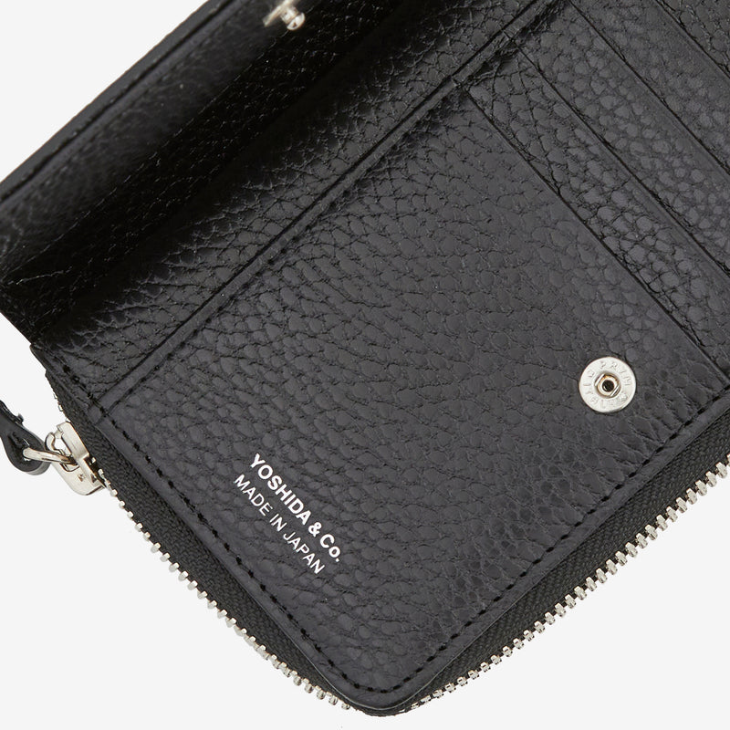 Glaze Zip Wallet Black