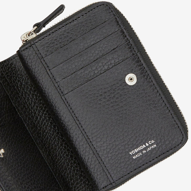 Glaze Zip Wallet Black