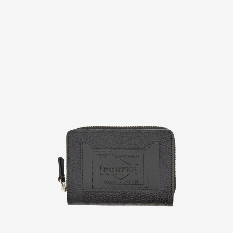 Glaze Zip Wallet Black