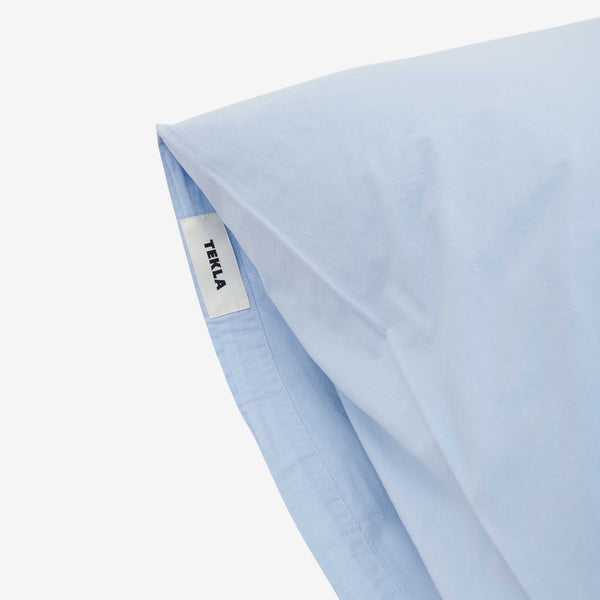 Percale Pillow Sham Morning Blue
