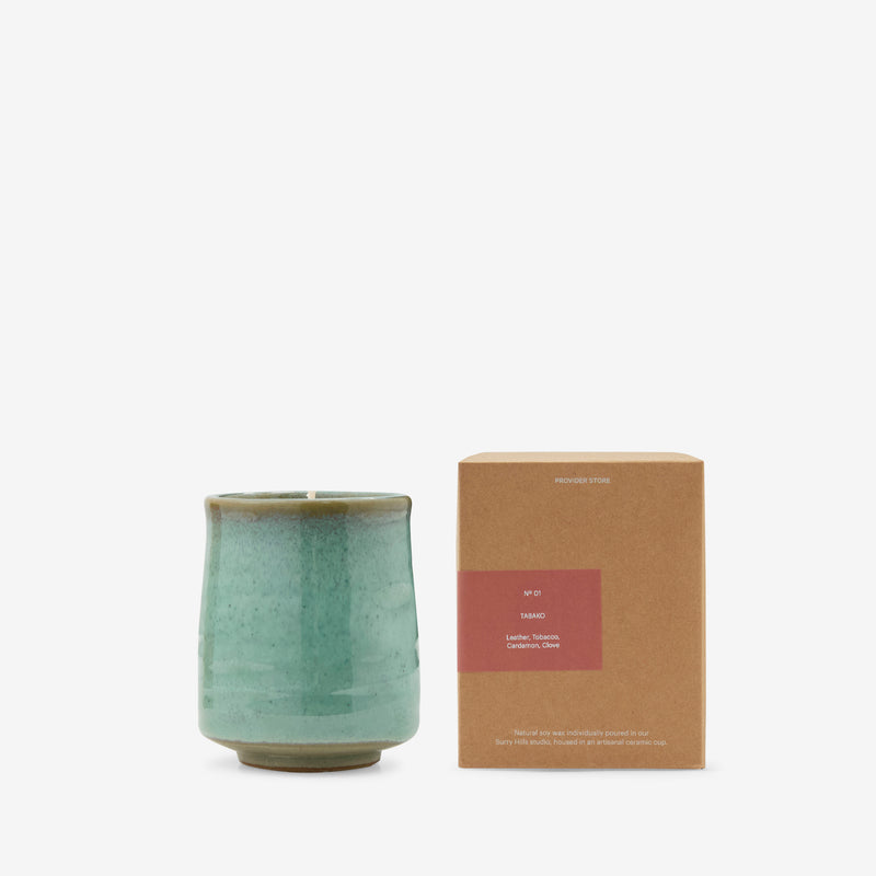 Kadoma Candle Mint Green (Tabako) Accessories