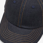 Standard Cap Raw Indigo Denim