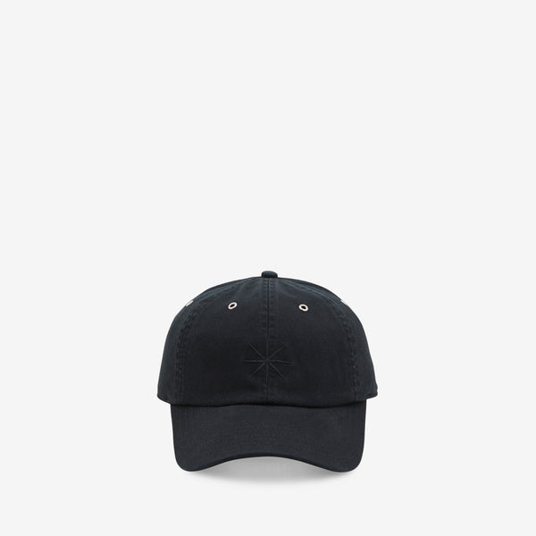 Star Cap Washed Black Headwear