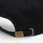 Vintage Twill Baseball Cap Black