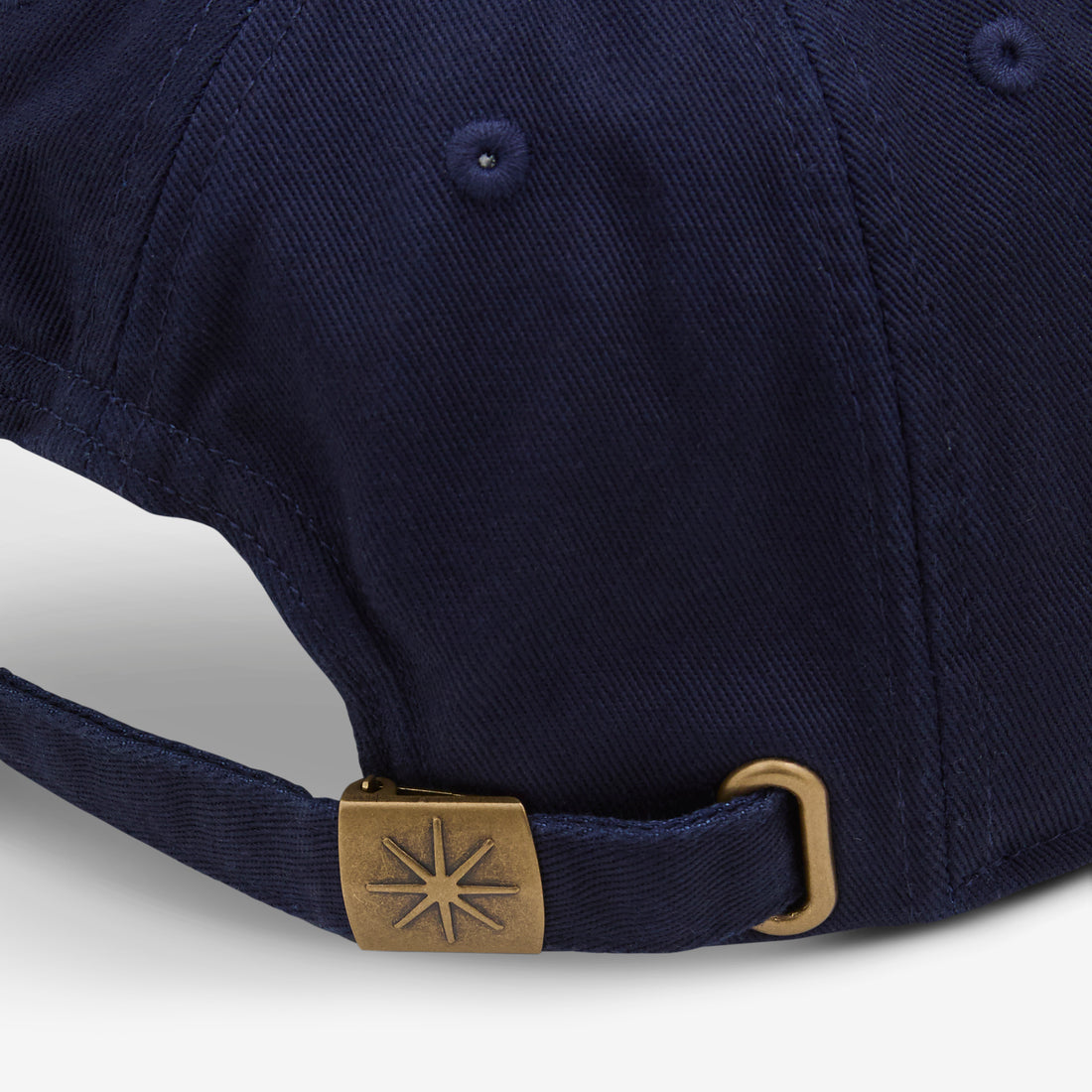 Vintage Twill Baseball Cap Navy Headwear