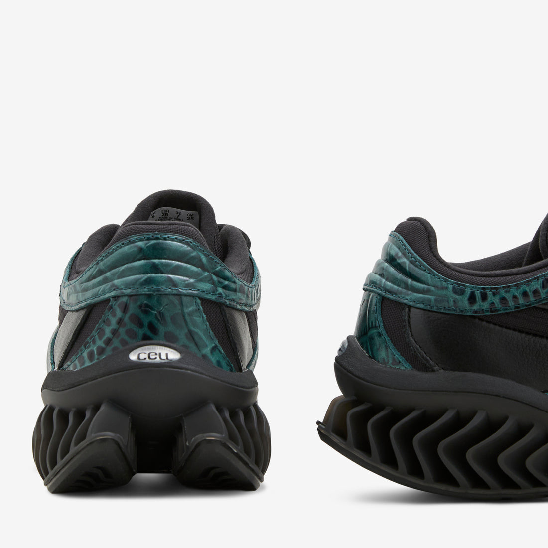 CELL GEO 1 Reptilian Dark Green | PUMA Black Footwear