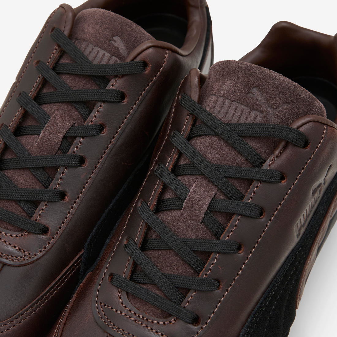 Speedcat Dressed Leather Brown | PUMA Black Footwear