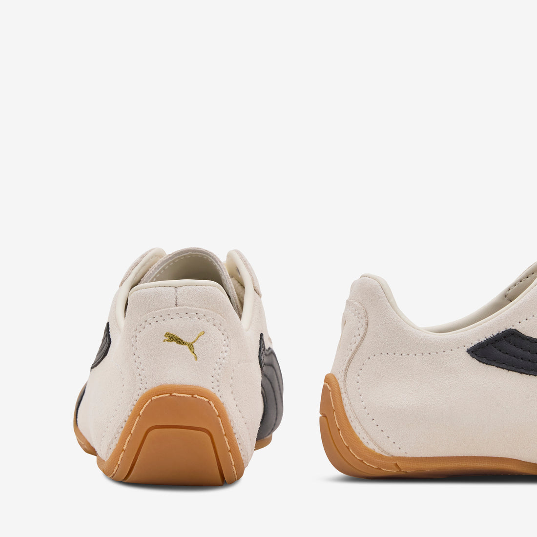 K-Street MA Suede Frosted Ivory | PUMA Black Footwear