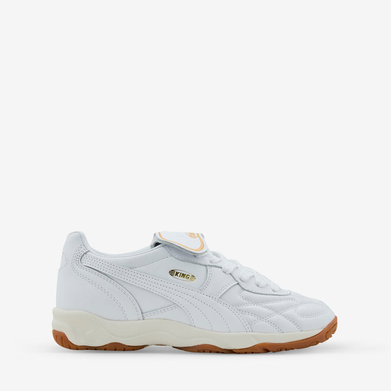 King Indoor PUMA White | Frosted Ivory Footwear