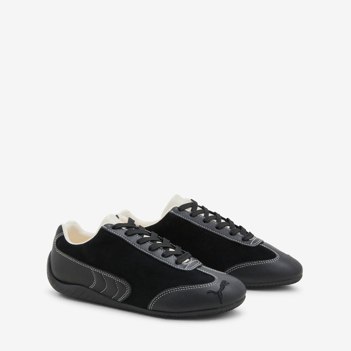 Speedcat Icons PUMA Black | Frosted Ivory Front