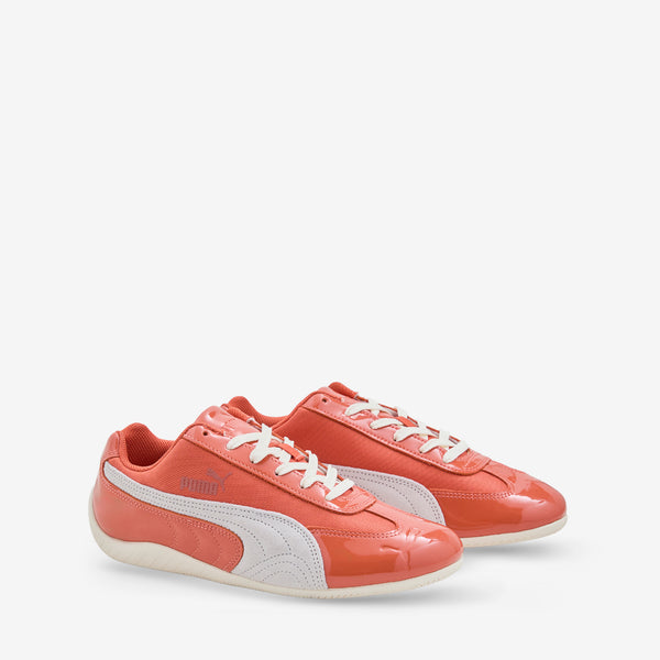 Speedcat Patent Amarena | Feather Gray Footwear