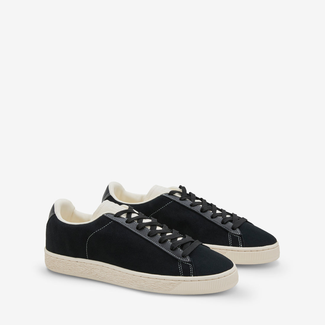 Suede Icons PUMA Black | Frosted Ivory Footwear
