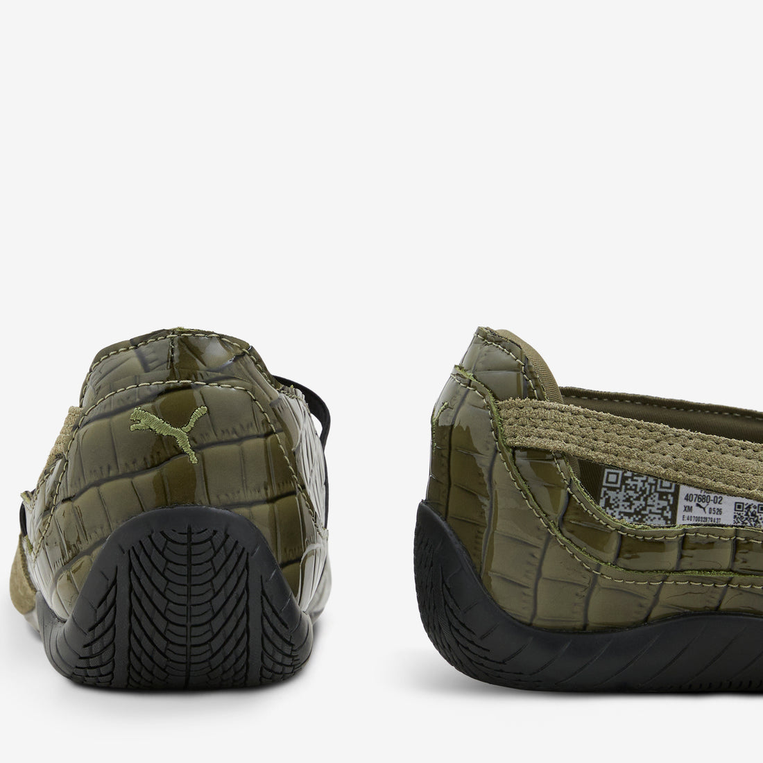 Women's Speedcat Ballet Croc PUMA Olive | PUMA Black Footwear
