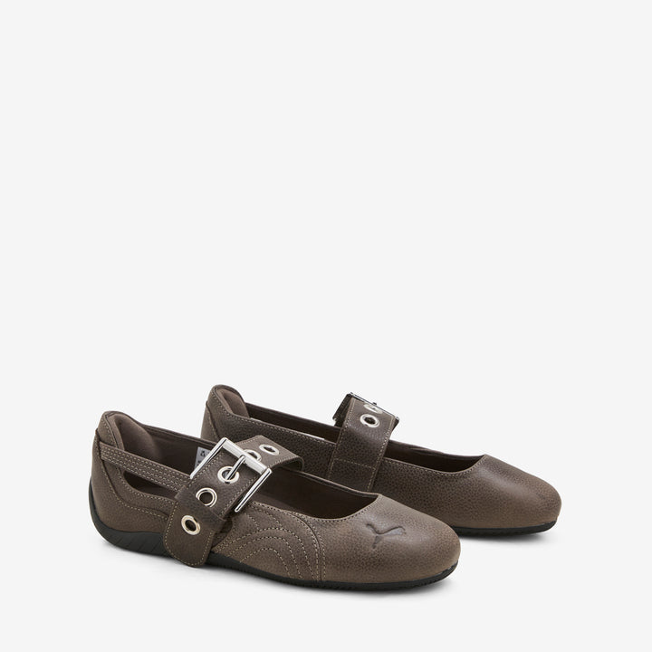 Women's Speedcat Ballet Dress-Up Matte Bronze Front