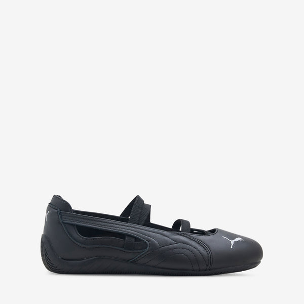 Women's Speedcat Ballet Leather PUMA Black | PUMA White Footwear