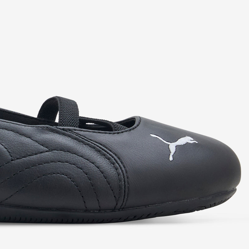 Women's Speedcat Ballet Leather PUMA Black | PUMA White Footwear
